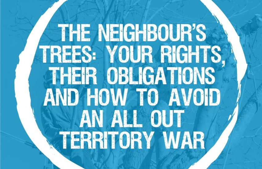 The neighbour – your rights, their obligations and avoiding a territory war