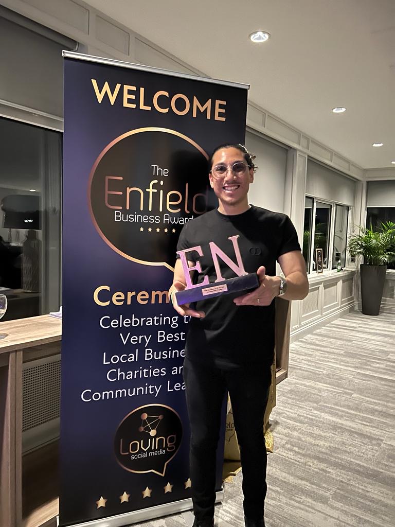 Lawrence-Thor Stephen wins Male Entrepreneur of the year 2023